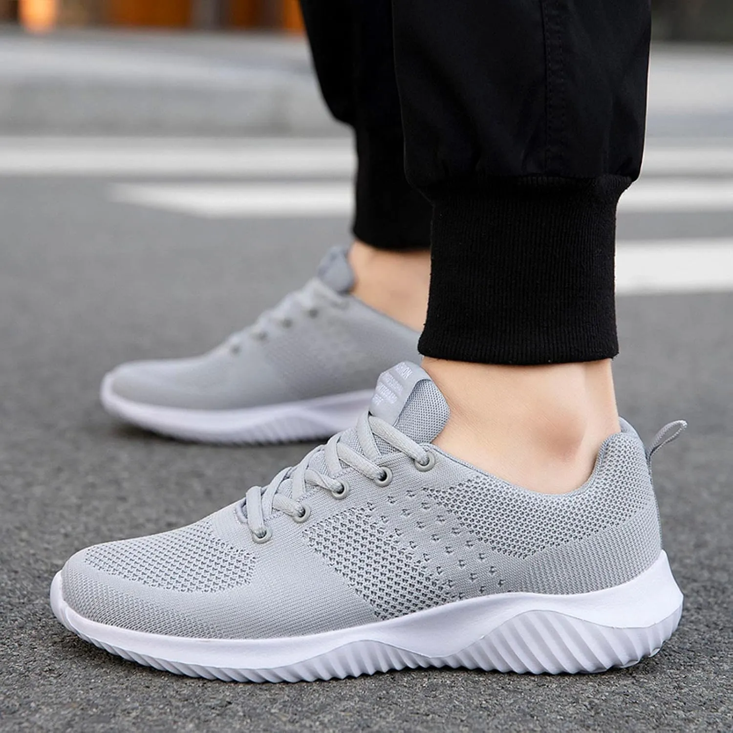 Arch Support Sports Shoes for Men Casual Sneaker Mesh Breathable Walking Shoe Hook and Loop Orthopedic Sneakers