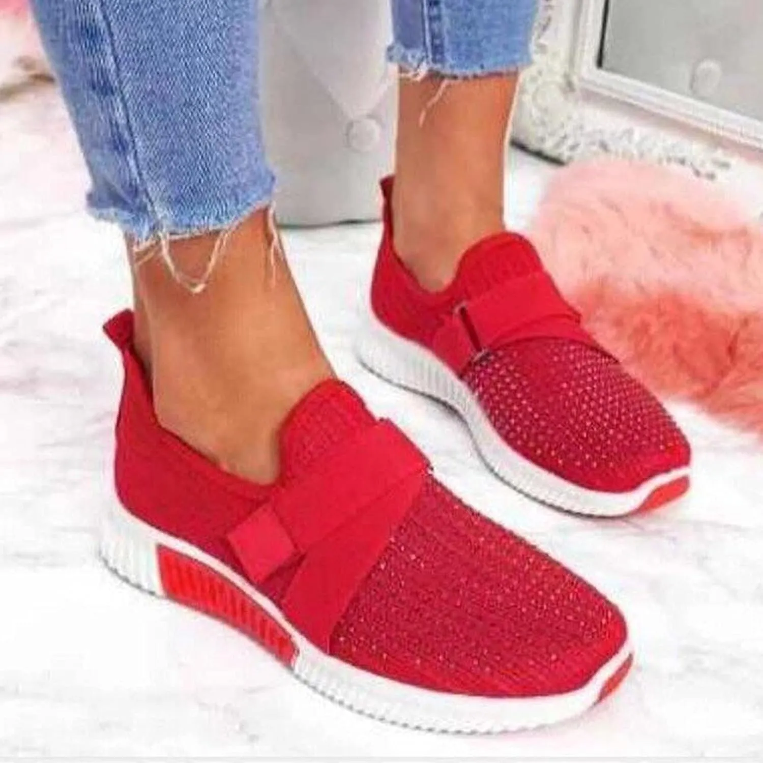 Black Platform Sneakers for Women Dressy Zapatos Antiderrapantes De Mujer Tipo Crucero Sneakers Women Wide Feet Black Casual Sneakers Women Womens Shoes Slip On Mules