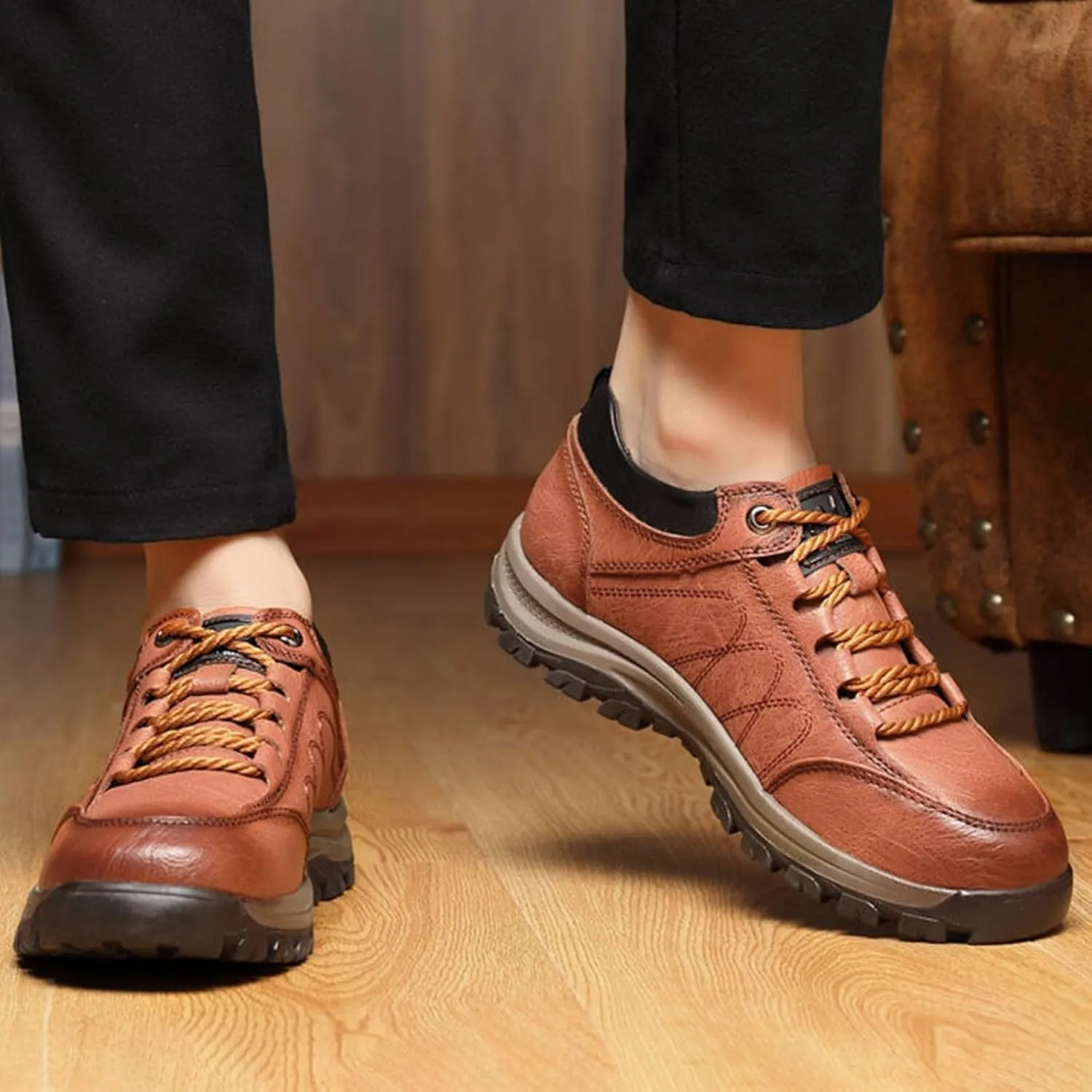Breathable Walking Shoes for Men Recovery Air Athletic Running Tennis Shoe Memory Foam Versatile Shoes for Men