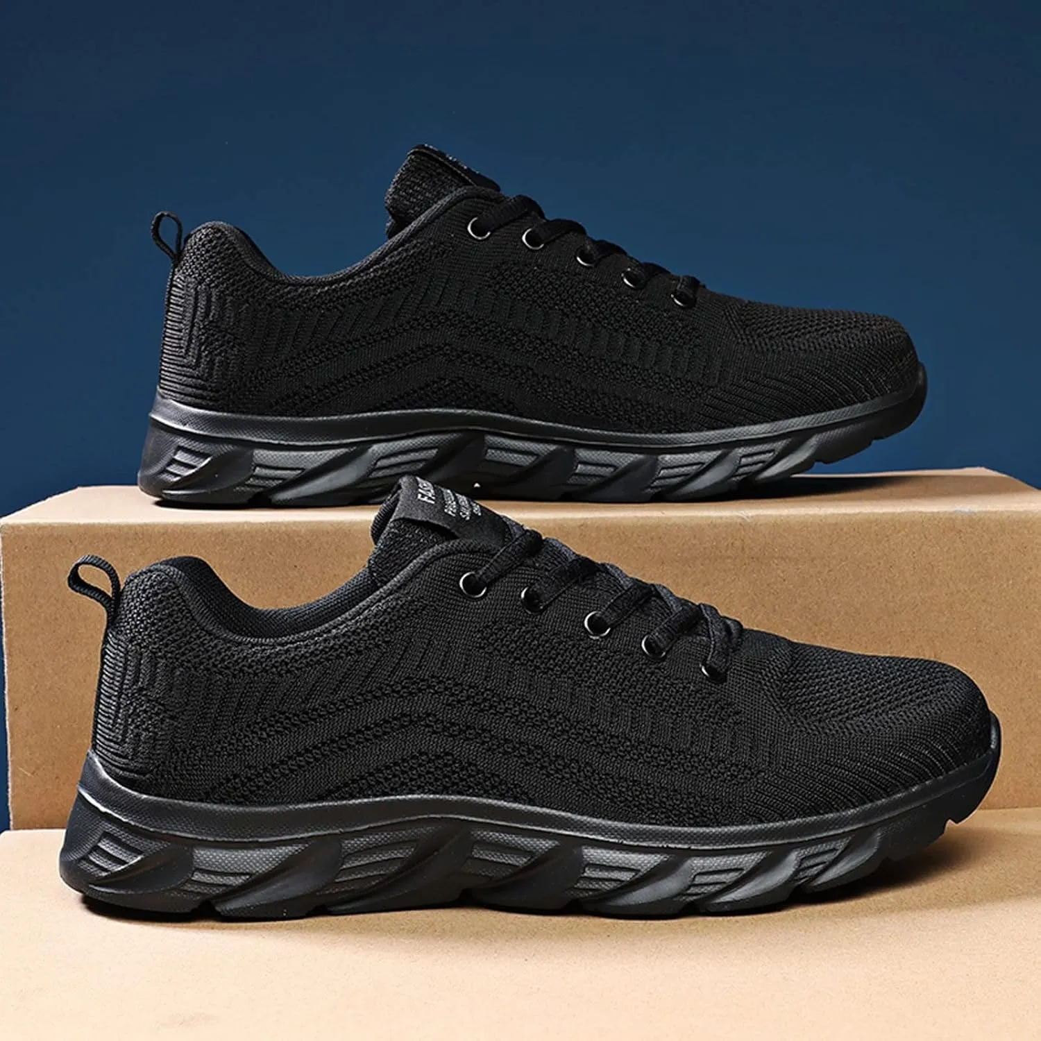 Chunky Sneakers Women Comfy Slip On Shoes for Women Slip On Gym Shoes for Women Wide Width Women's Running Shoes All Black Fashion Sneakers Shoes for Women