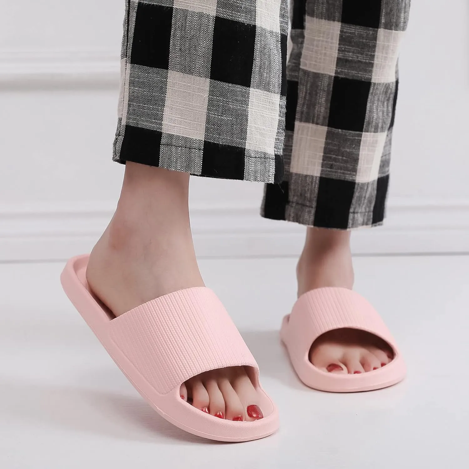 Cloud Slippers for Men Slides for Women Bathroom Slippers Men Womens Slides Indoor Beach Spa
