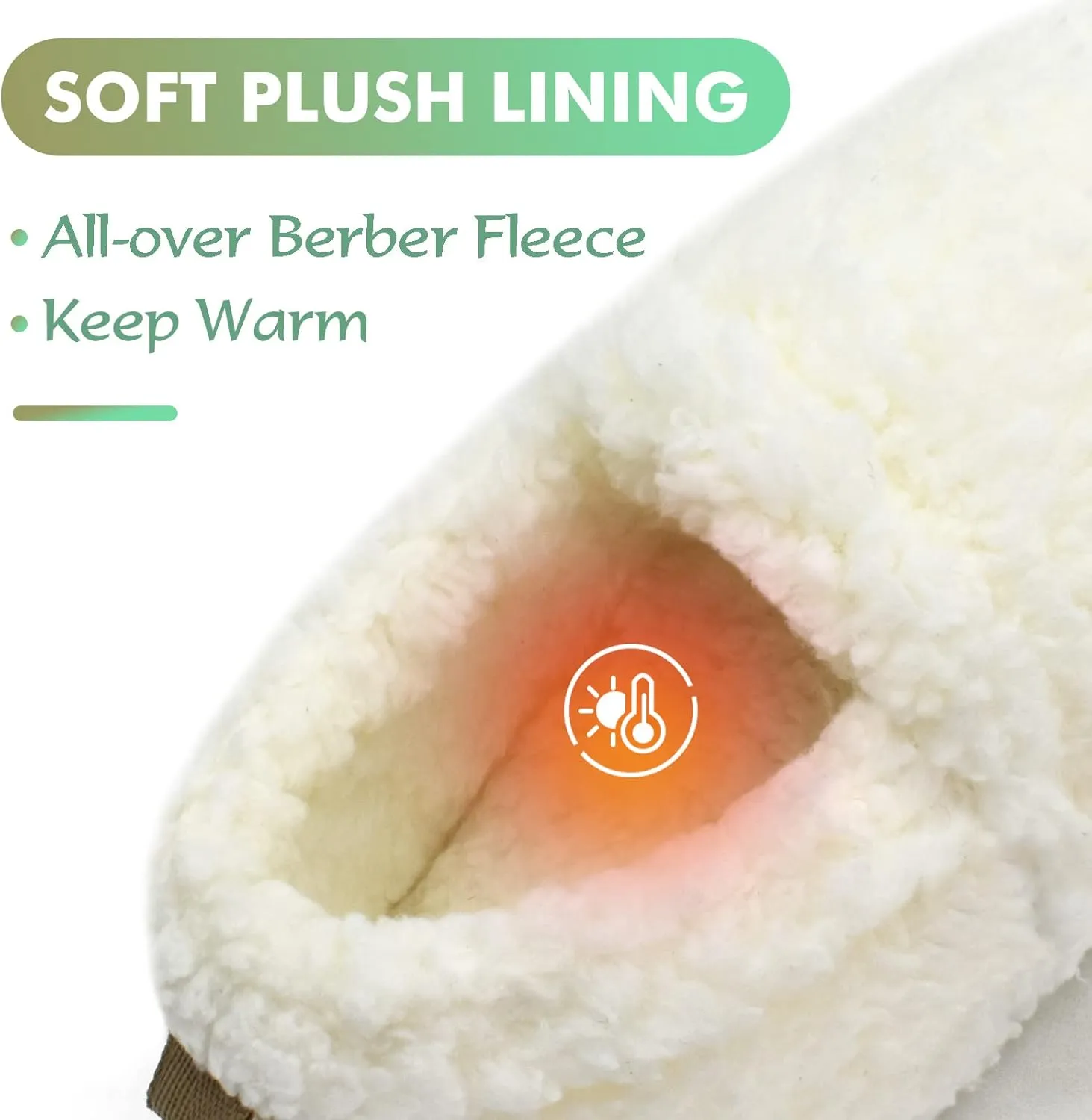 COFACE Womens Slippers Fuzzy Fluff Memory Foam Soft Plush Sherpa Fleece Lined House Slipper For Women Cozy Cushion Ladies Lightweight Warm Cloud Indoor Outdoor