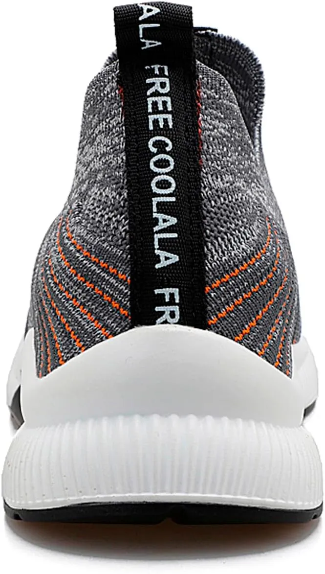 Couple Men's Elevator Shoes Men's Casual Mesh Trainers Lightweight Breathable Lace Up Sports Shoes Mens Fashion Sneaker