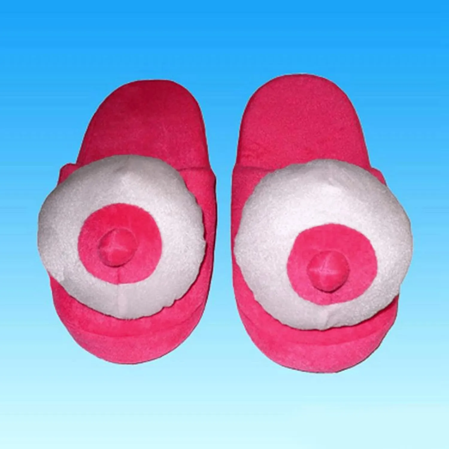Funny Couples Plush Slipper Novelty Gag Gift, Indoor Flat Winter Furry Slippers for Women Men Shoes Anti Slip Soft Cute House Slippers