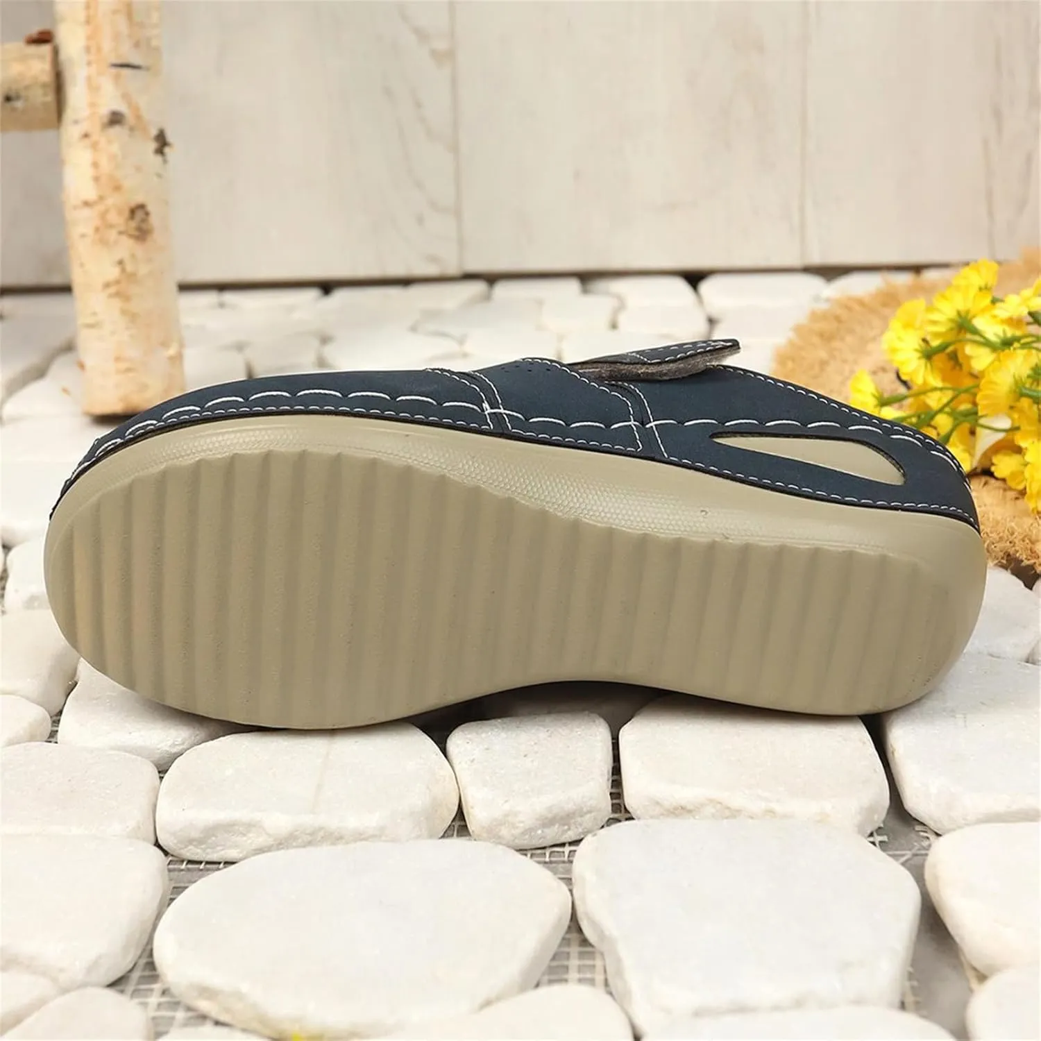 Gladiator Sandals for Women 2025 Wedge Roman Sandals Dressy Mules Non Slip Breathable Casual Shoes for Summer Platform Orthopedic Sandal Outdoor Walking Slippers Comfortable Beach Shoes