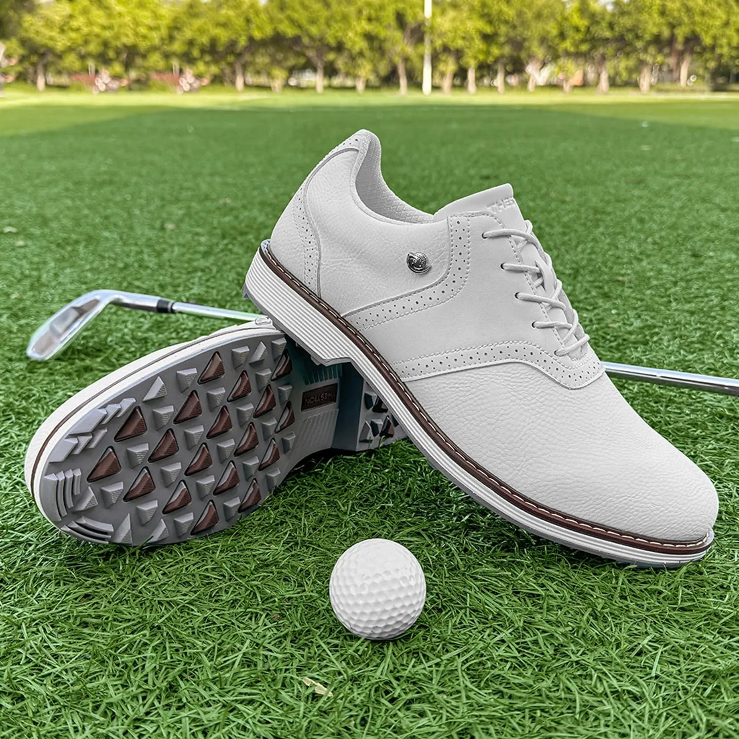 Golf Shoes Men Professional Spikeless Golf Shoes Comfortable Walking Footwears for Golfers