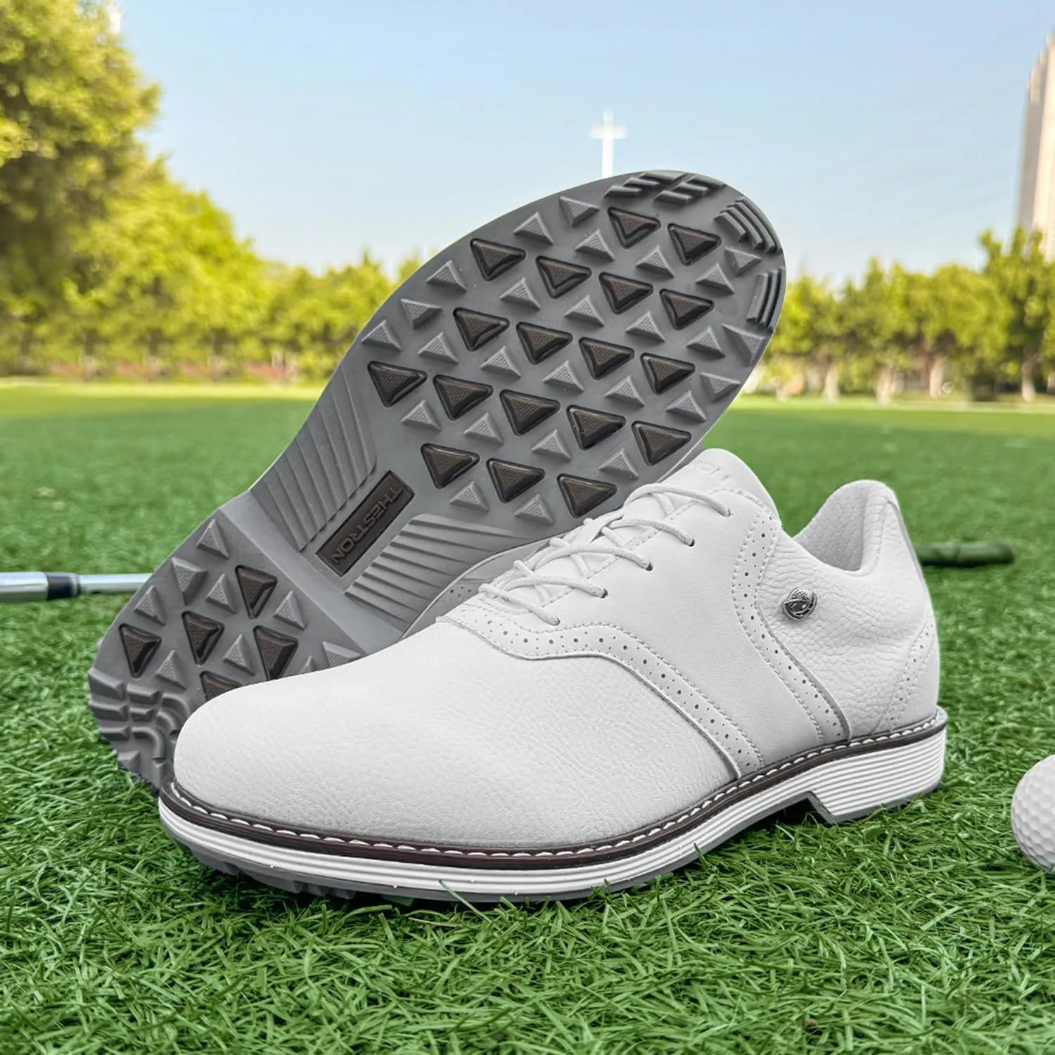 Golf Shoes Men Professional Spikeless Golf Shoes Comfortable Walking Footwears for Golfers