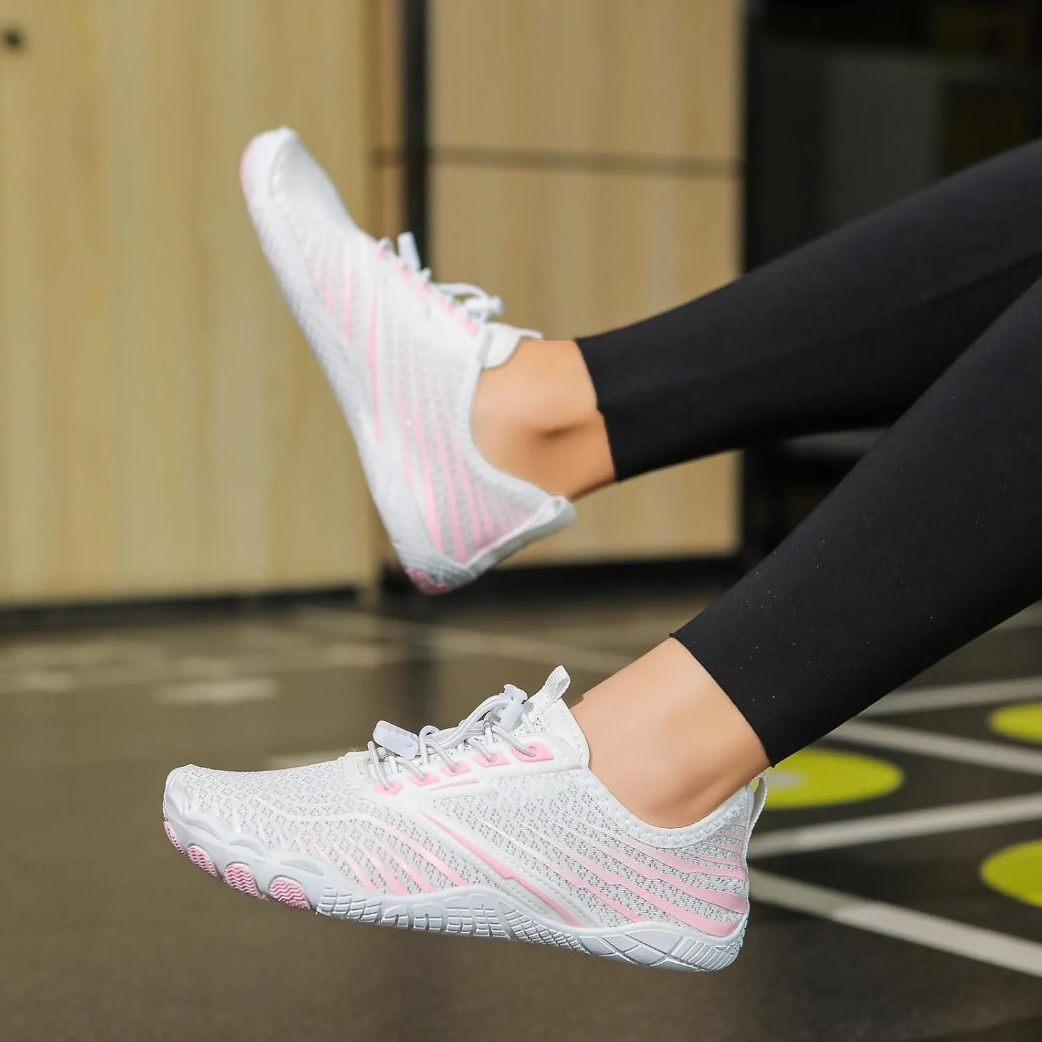 Hike Barefoot Footwear Shoes Unisex Non-Slip Healthy Wide Toe Box Zero Drop Water Shoes Breathable Soft Comfy Trail Footwear Quick Dry Beach Walking Athletic Sneakers