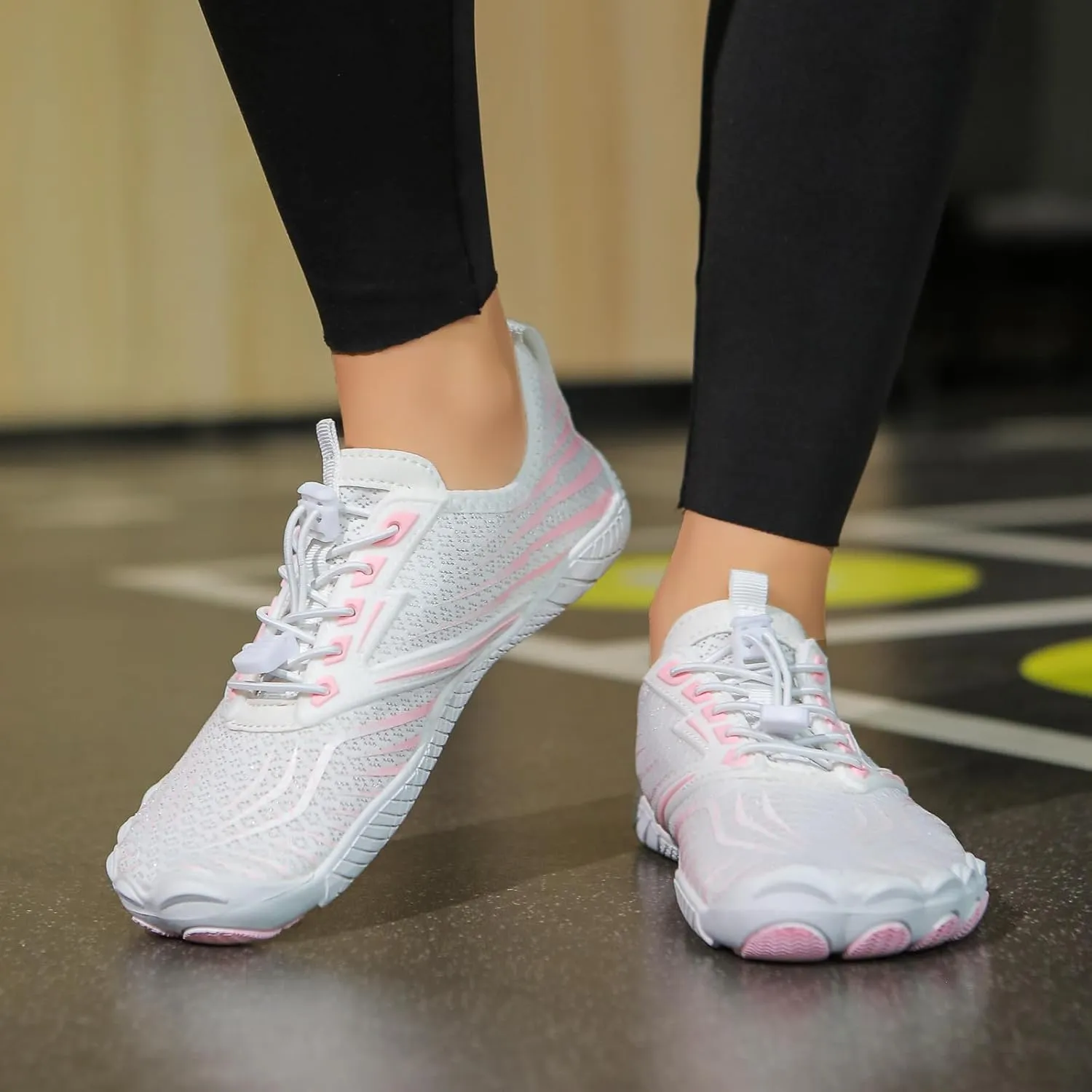Hike Barefoot Footwear Shoes Unisex Non-Slip Healthy Wide Toe Box Zero Drop Water Shoes Breathable Soft Comfy Trail Footwear Quick Dry Beach Walking Athletic Sneakers