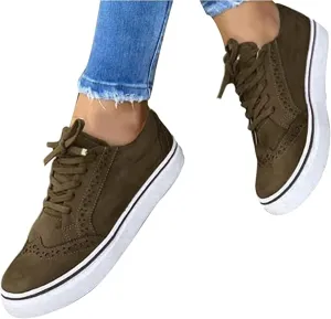 Lausiuoe Shoes For Women Flats Comfortable Dressy Fashion Canvas Sneakers Casual Low Top Comfort Slip On Walking Loafers
