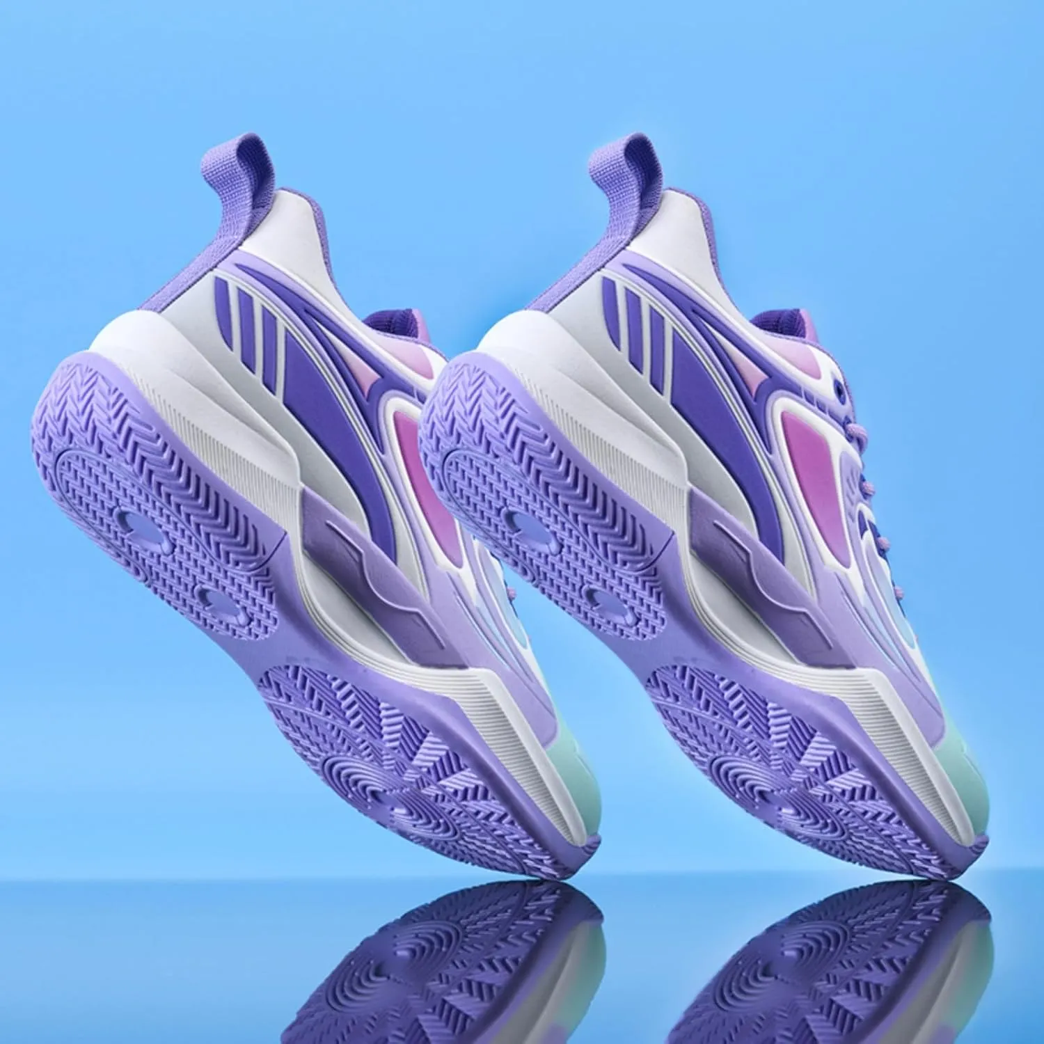 Mens Breathable Lace Up High-Top Basketball Shoes Fashion Comfortable Non-Slip Sneakers for Running Walking Workout Training