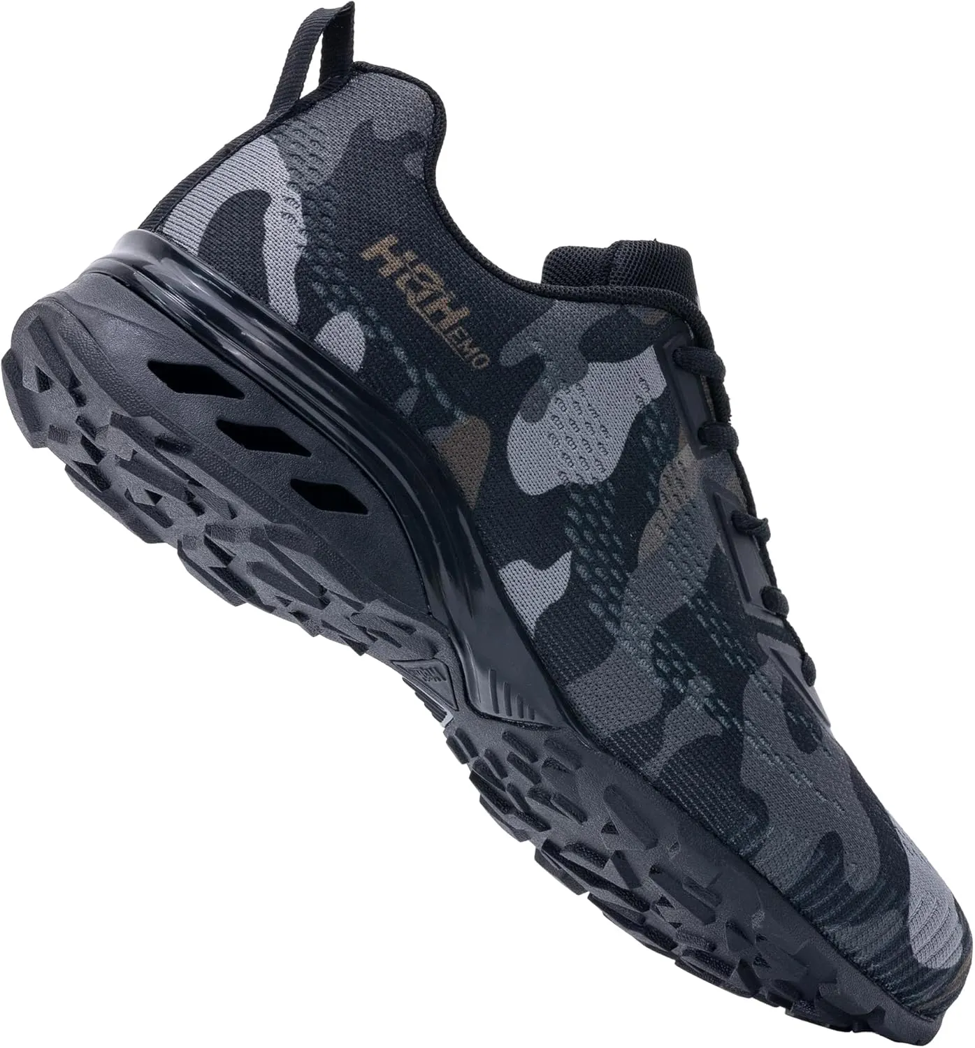 Mens Camo Shoes Fashion Sneakers | Tennis Walking Shoes | Trail Running Shoes for Men | SNAXE 1.0 Non-Slip Gym Jogging Road Running Shoes | Cross-Training Athletic Workout Outdoor Size US 7-12