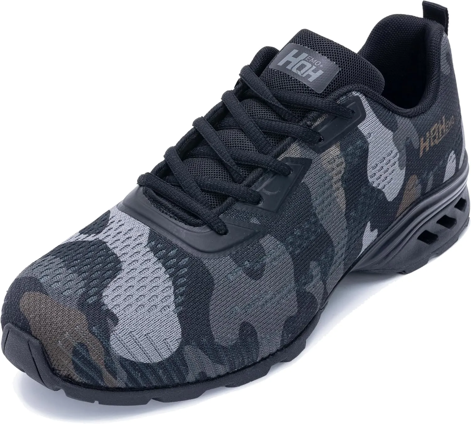 Mens Camo Shoes Fashion Sneakers | Tennis Walking Shoes | Trail Running Shoes for Men | SNAXE 1.0 Non-Slip Gym Jogging Road Running Shoes | Cross-Training Athletic Workout Outdoor Size US 7-12