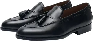 Mens Dress Shoes Slip On Causal Tassel Loafers Genuine Leather Fashion Mocasines Modern Prom Wedding Penny Loafers Business Suit Shoes Tuxedo Shoes for Men