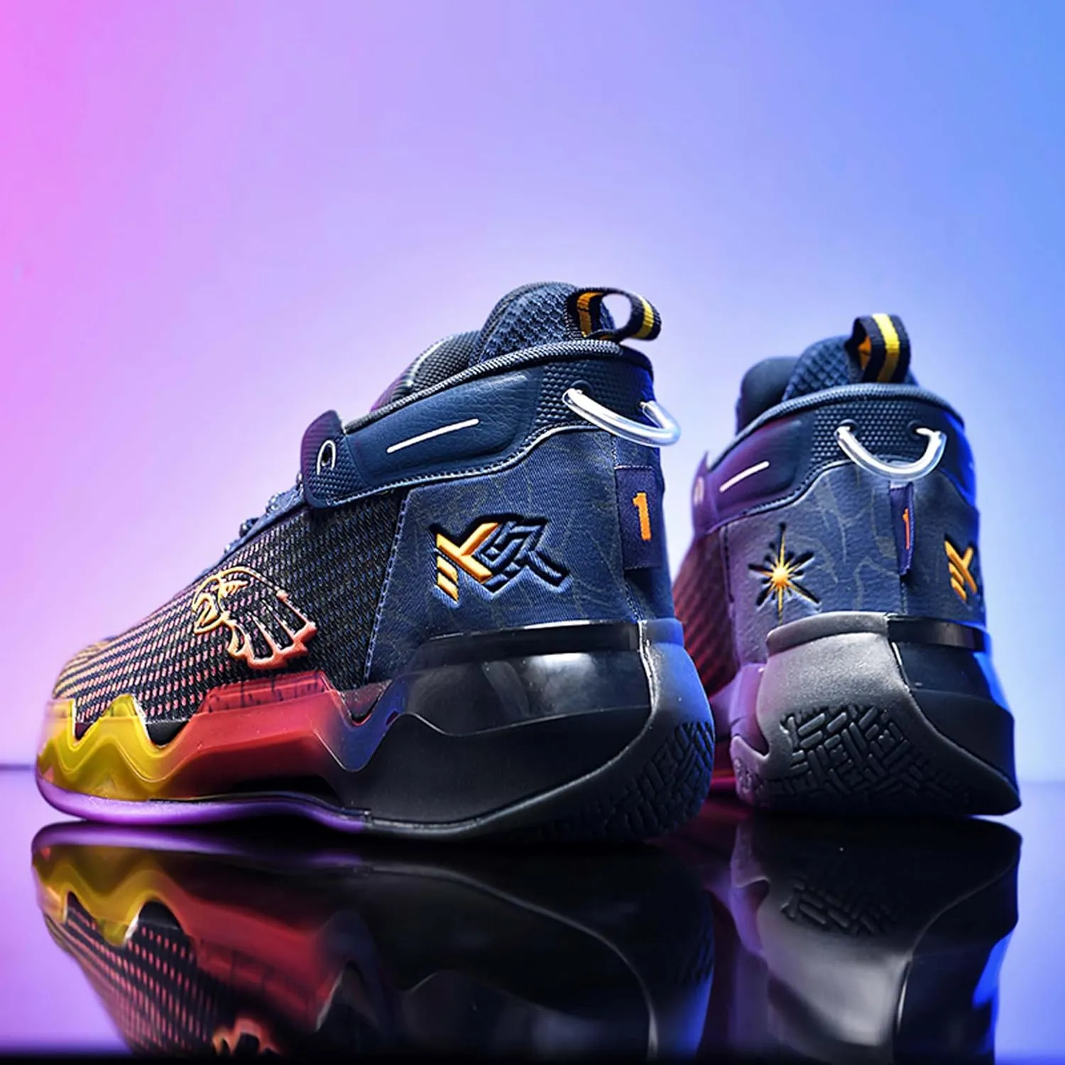 Men's Fluorescent Basketball Shoes Fashion Sneakers Indoor and Outdoor Basketball Game Training Shoes Women's Outdoor Fitness Running Shoes Men's High Top Basketball Shoes