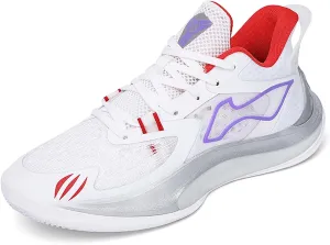 Men's High-Top Basketball Shoes Fashion Sneakers Lace-Up Trainers for Stylish Basketball Style and Comfortable Lightweight Breathable Non-Slip Tennis Sneakers