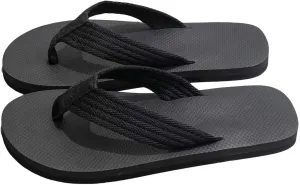 Men's Leather Flip Flops Arch Support Summer Beach Pool Water Thong Sandals Waterproof Casual Sandals for Men Leather