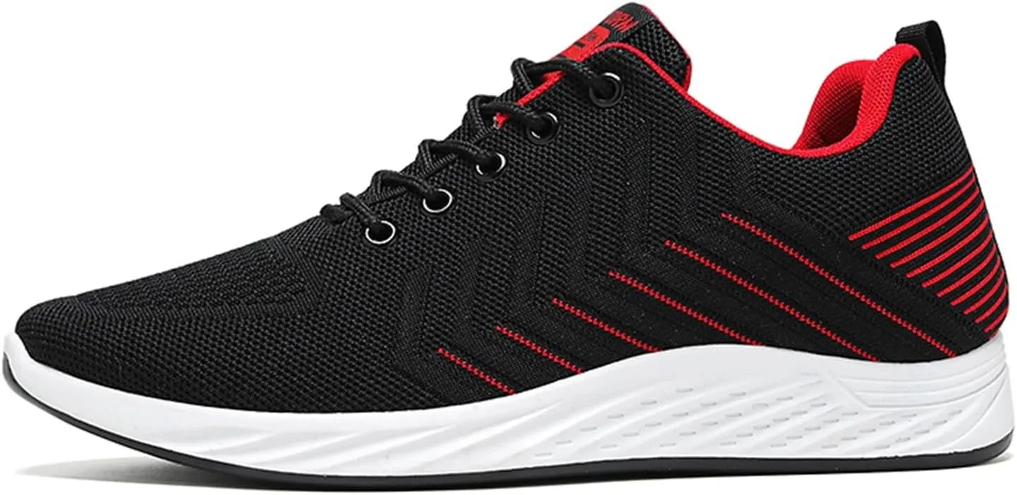 Men's Running Shoes Breathable Tennis Sneakers Non Slip Casual Comfortable Non Slip Sport Walking Shoes