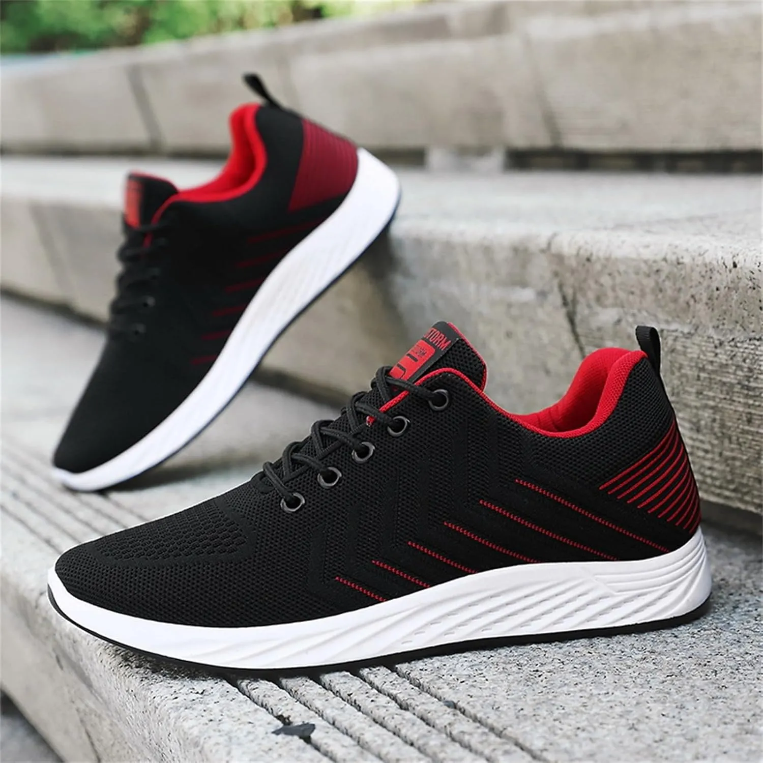 Men's Running Shoes Breathable Tennis Sneakers Non Slip Casual Comfortable Non Slip Sport Walking Shoes