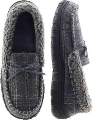 Mens Slippers Indoor Outdoor House Slippers Comfort House Shoes