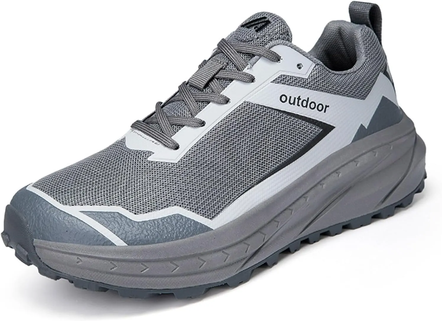 Men's Spring and Summer Fashion Mesh Lace Up Inside Increase 5cm Sneakers Comfortable Breathable Running Shoes Sneaker Crease Men