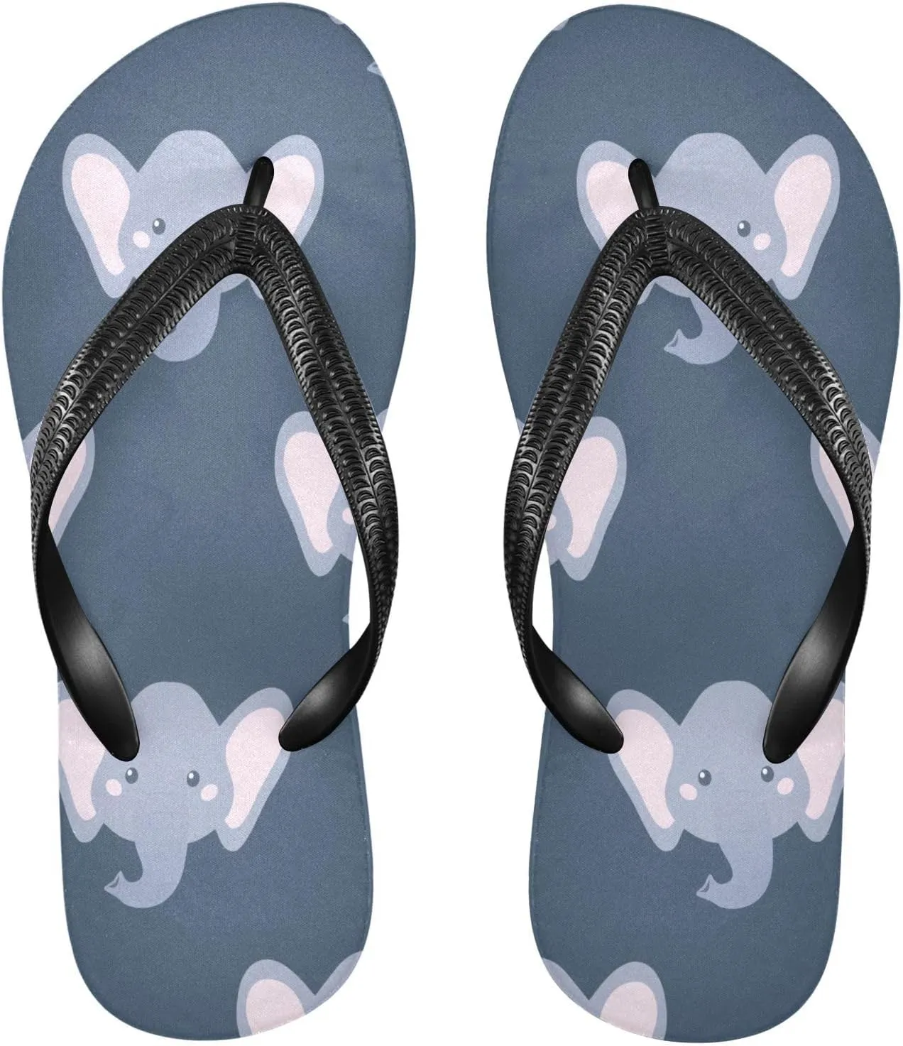 MNSRUU EVA Rubber Flip Flops for Men & Women,Unisex Sandals Soft Cushion Footbed Comfort flip-flops