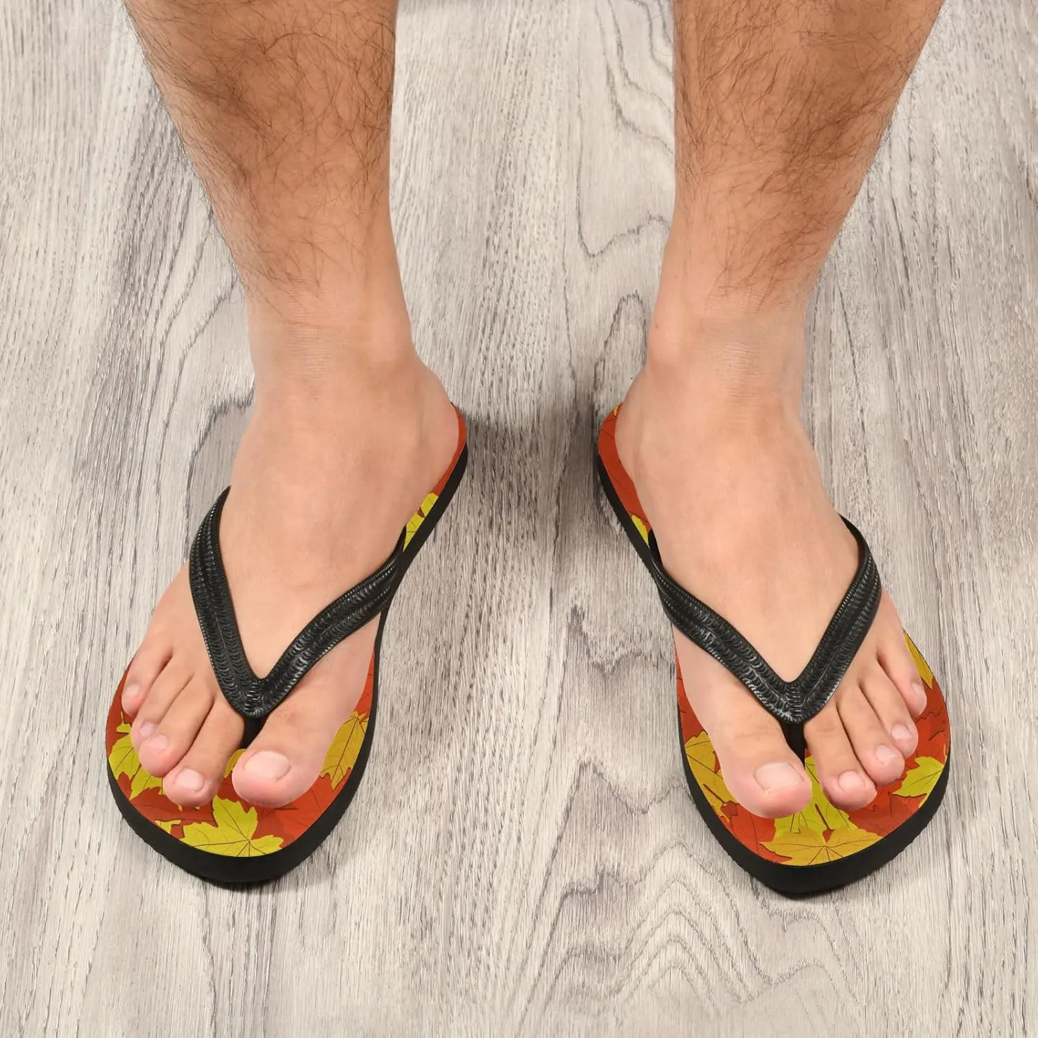 MNSRUU EVA Rubber Flip Flops for Men & Women,Unisex Sandals Soft Cushion Footbed Comfort flip-flops