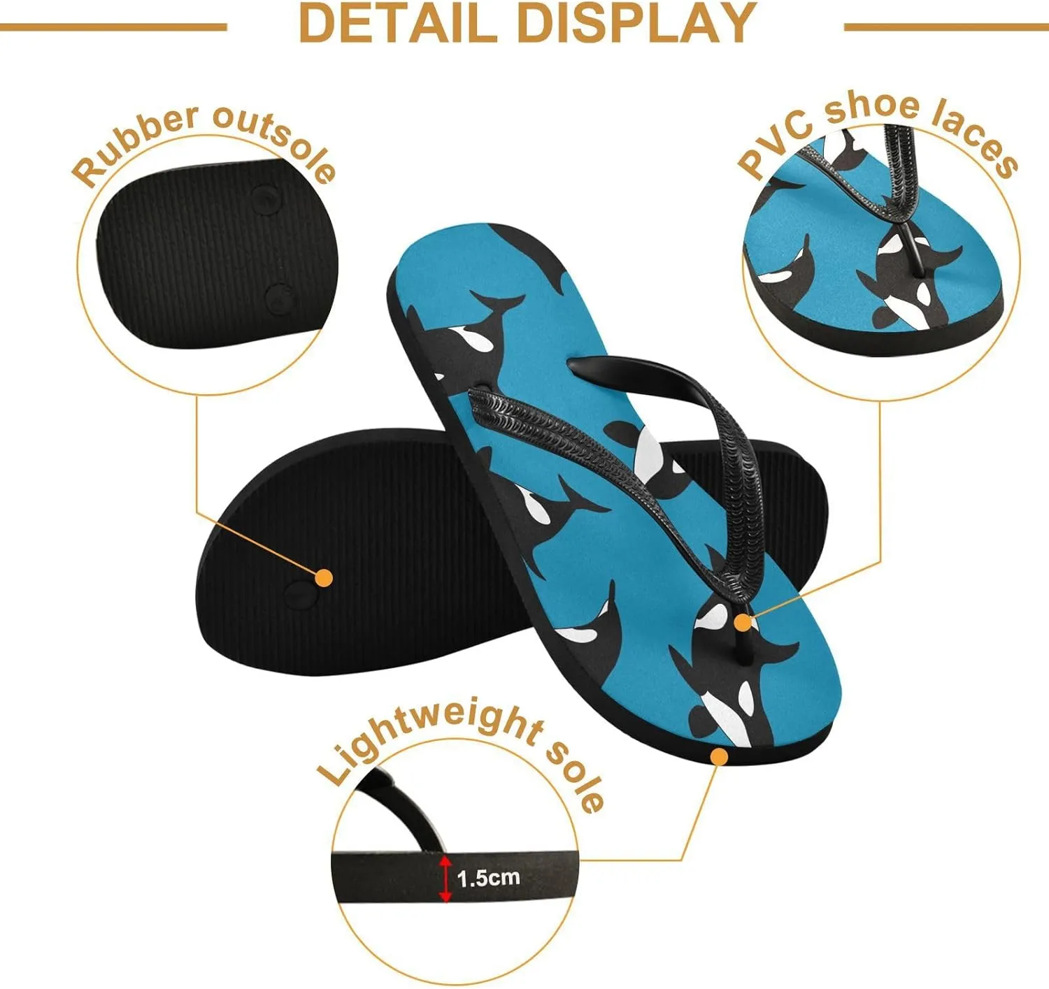 MNSRUU EVA Rubber Flip Flops for Men & Women,Unisex Sandals Soft Cushion Footbed Comfort flip-flops