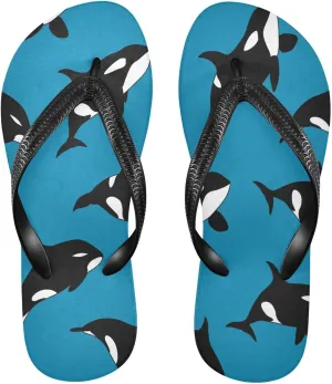 MNSRUU EVA Rubber Flip Flops for Men & Women,Unisex Sandals Soft Cushion Footbed Comfort flip-flops