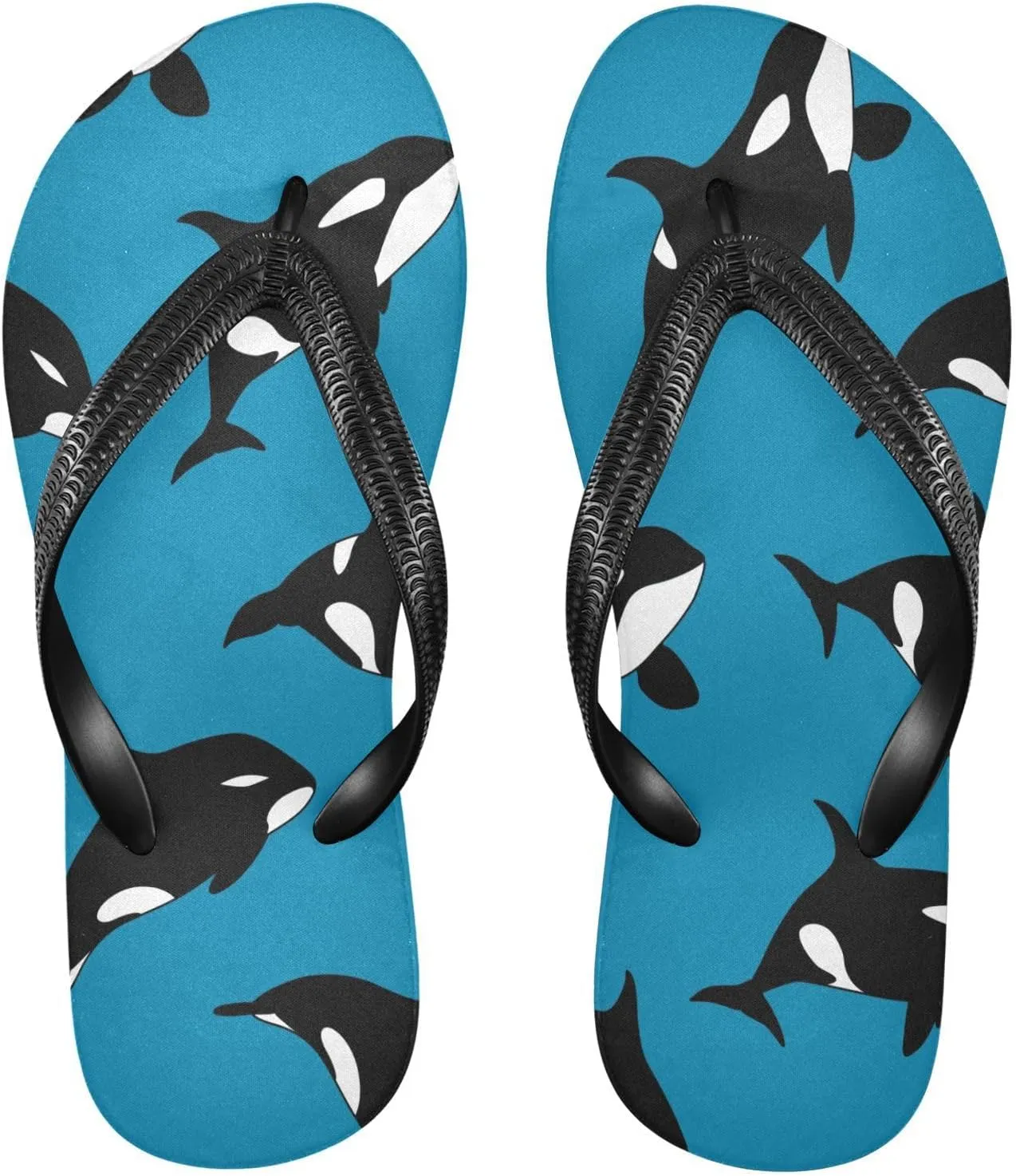 MNSRUU EVA Rubber Flip Flops for Men & Women,Unisex Sandals Soft Cushion Footbed Comfort flip-flops