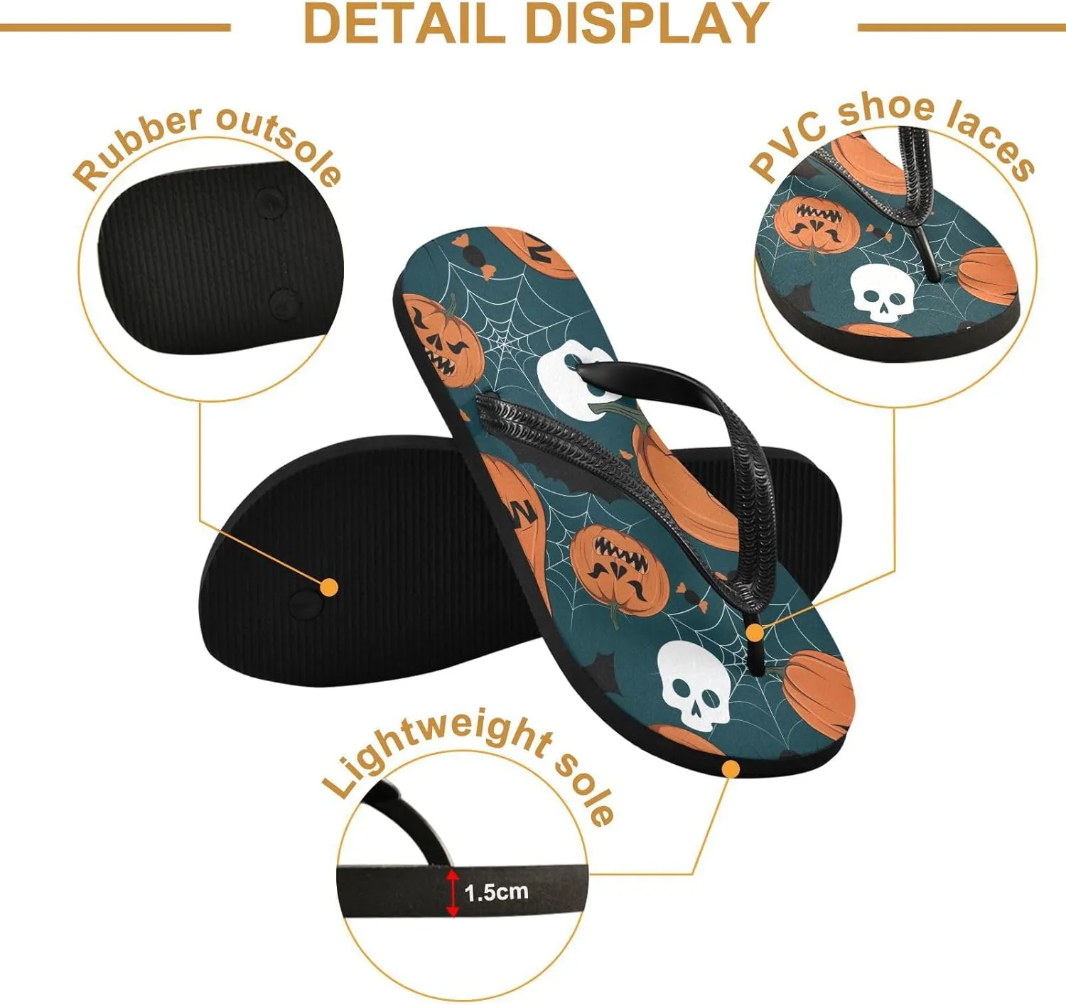 MNSRUU EVA Rubber Flip Flops for Men & Women,Unisex Sandals Soft Cushion Footbed Comfort flip-flops
