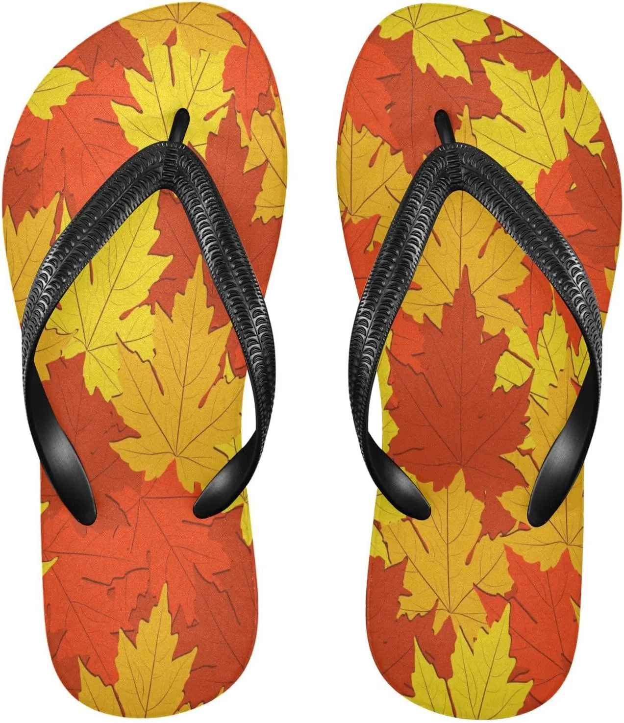 MNSRUU EVA Rubber Flip Flops for Men & Women,Unisex Sandals Soft Cushion Footbed Comfort flip-flops
