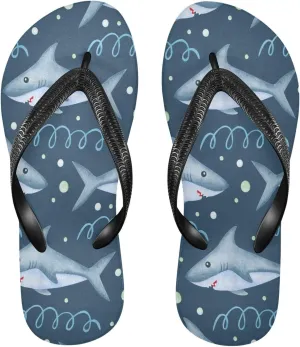 MNSRUU EVA Rubber Flip Flops for Men & Women,Unisex Sandals Soft Cushion Footbed Comfort flip-flops