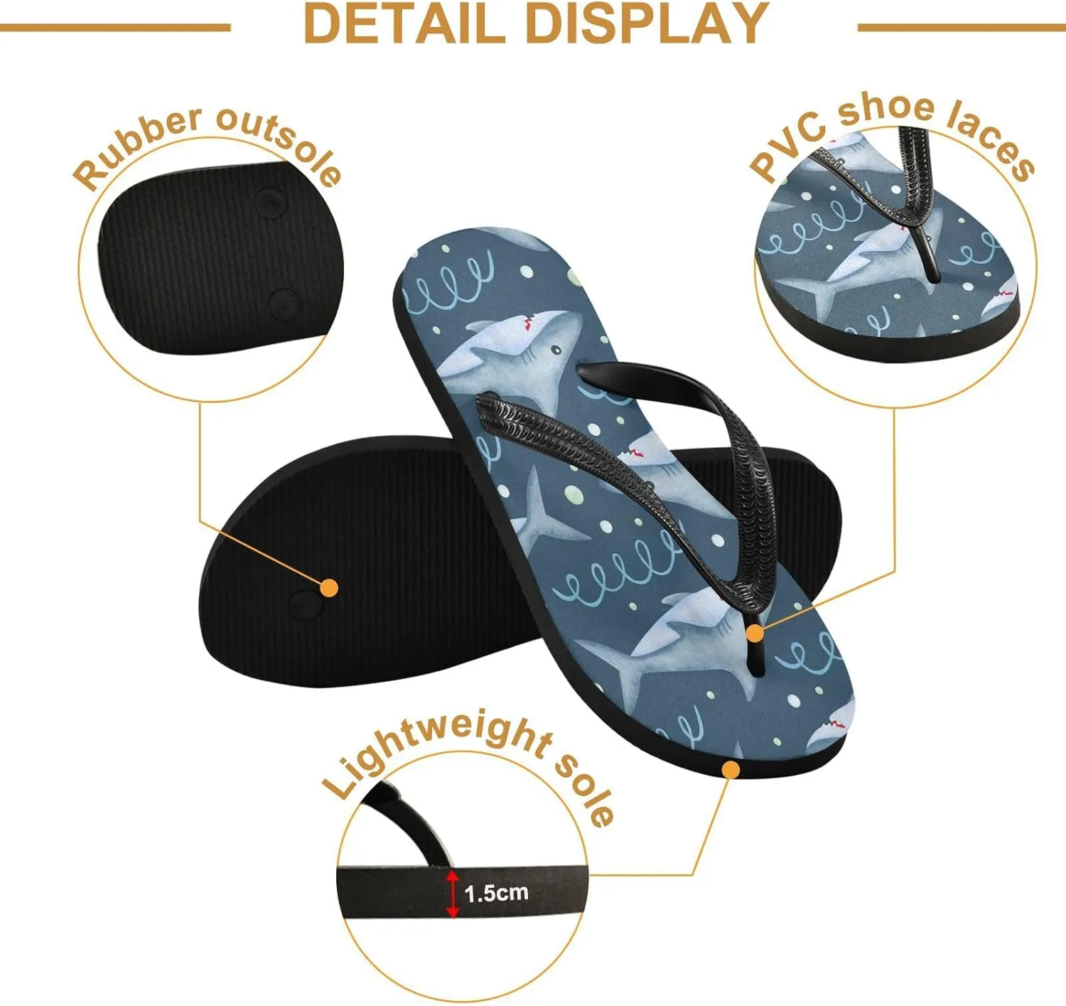 MNSRUU EVA Rubber Flip Flops for Men & Women,Unisex Sandals Soft Cushion Footbed Comfort flip-flops