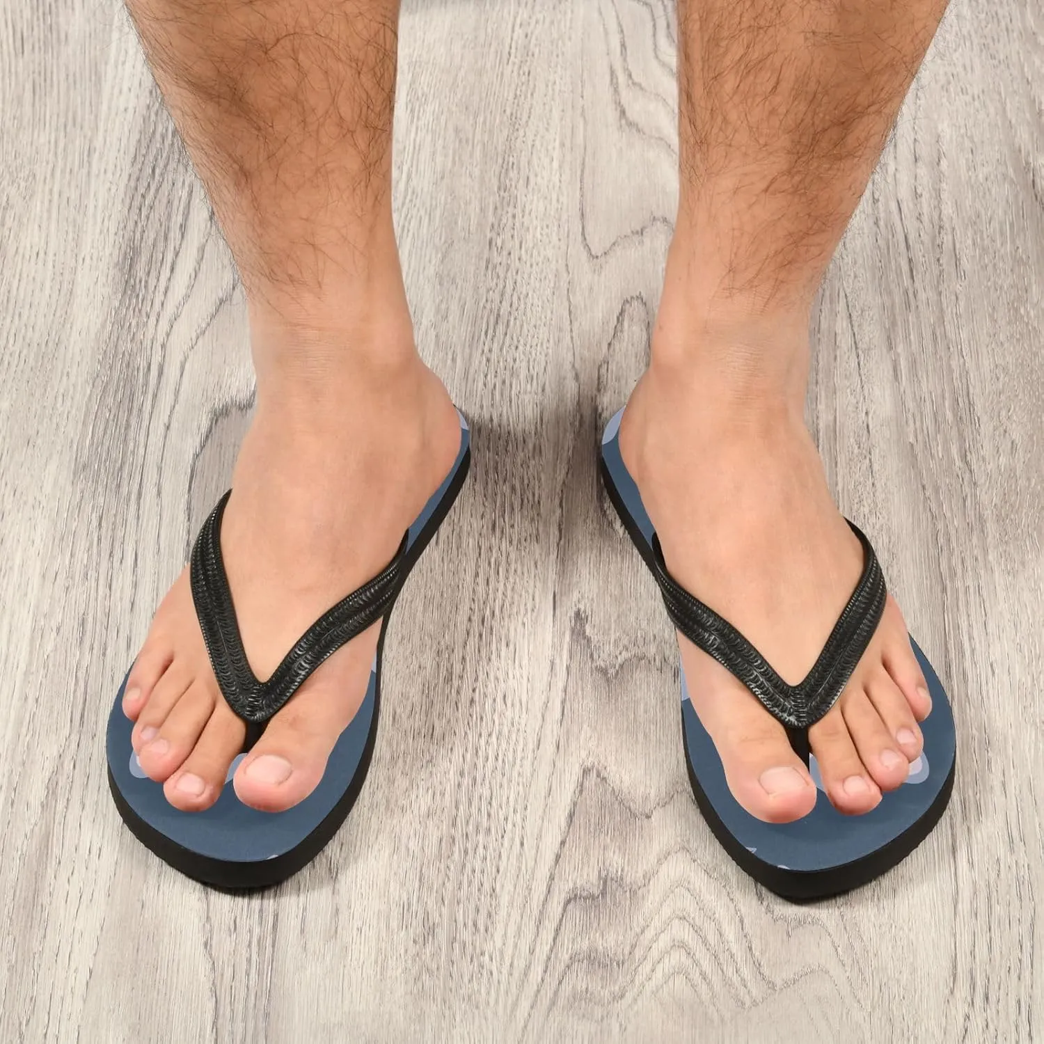 MNSRUU EVA Rubber Flip Flops for Men & Women,Unisex Sandals Soft Cushion Footbed Comfort flip-flops