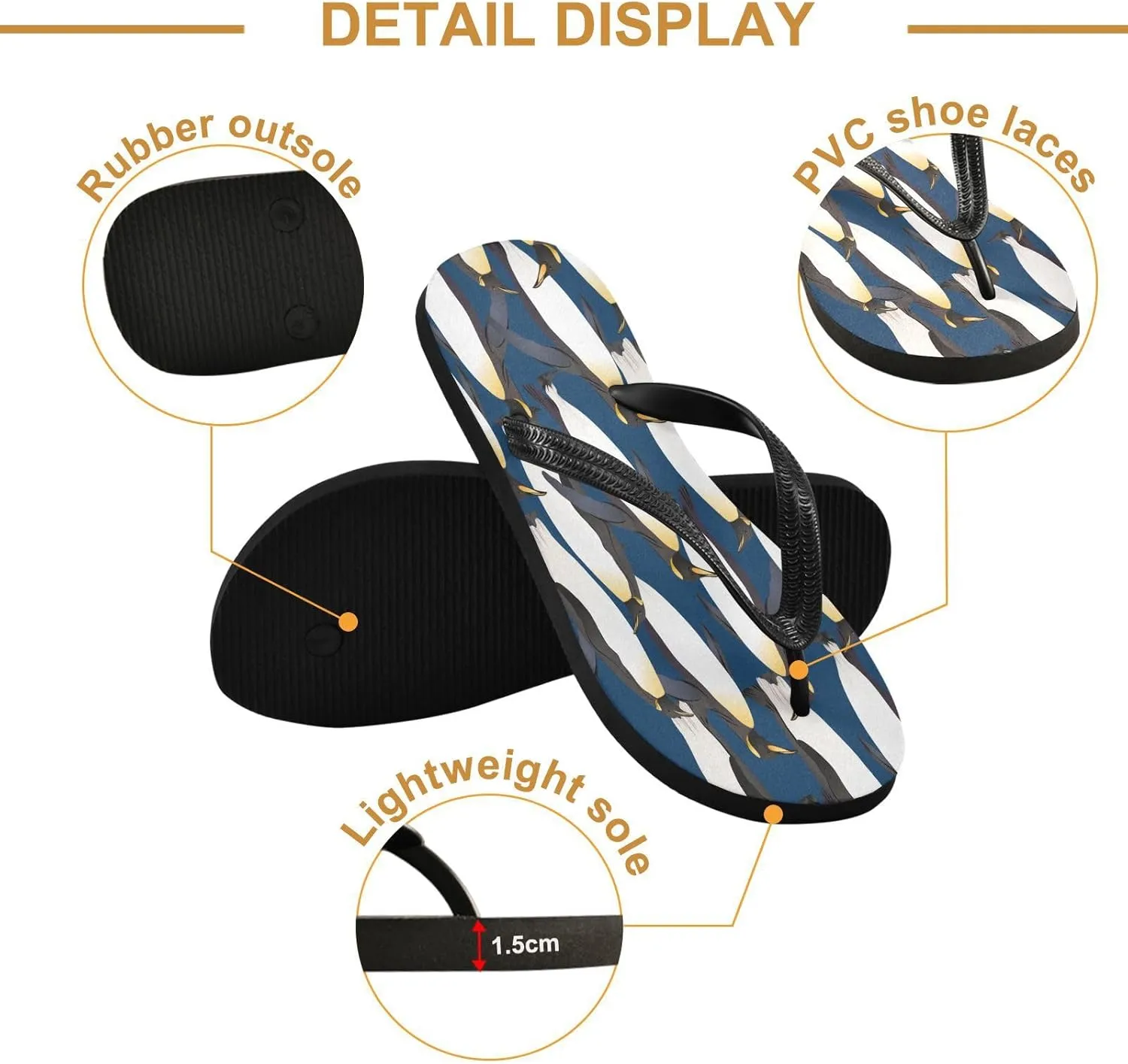 MNSRUU EVA Rubber Flip Flops for Men & Women,Unisex Sandals Soft Cushion Footbed Comfort flip-flops