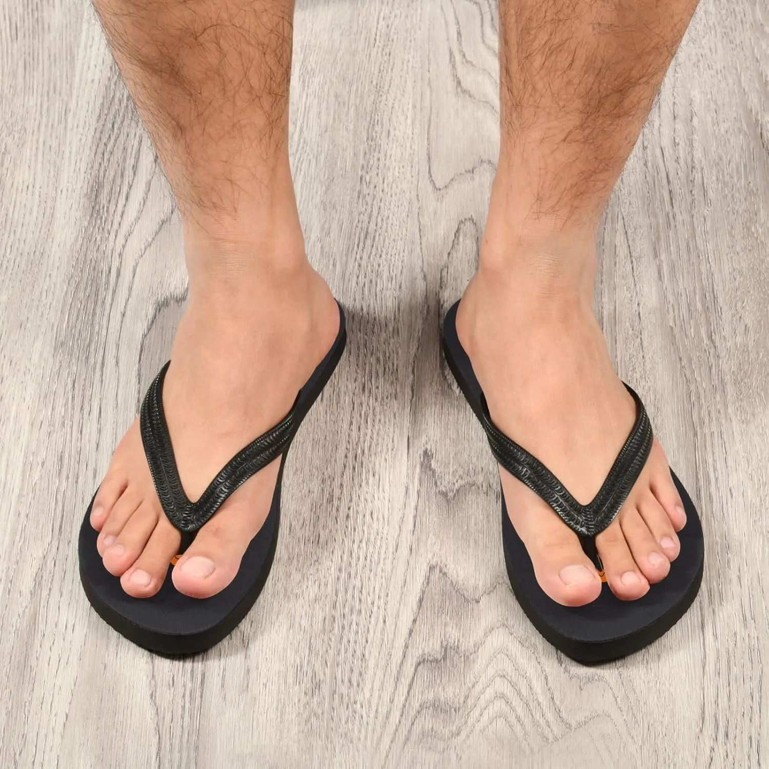 MNSRUU EVA Rubber Flip Flops for Men & Women,Unisex Sandals Soft Cushion Footbed Comfort flip-flops