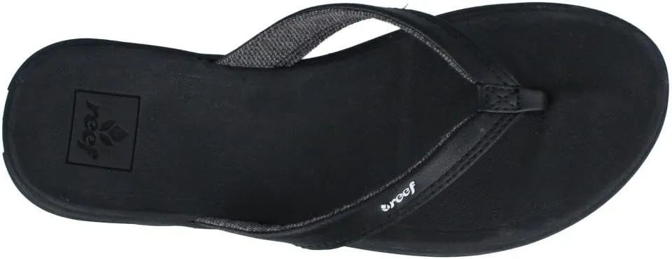 Reef Women's Rover Catch Le Premium Real Leather Flip Flops Soft Cushion Footbed Waterproof