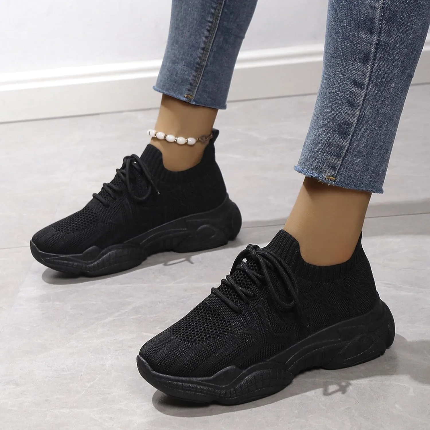 SBGMoSJ White Platform Sneakers for Women 2023 Women Orthopedic Sneakers Womens Wide Width Shoes Dressy Casual White High Top Platform Sneakers for Women Slip On Athletic Shoes Women Size 5
