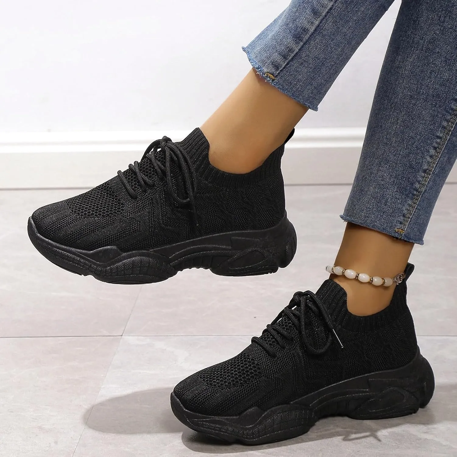 SBGMoSJ White Platform Sneakers for Women 2023 Women Orthopedic Sneakers Womens Wide Width Shoes Dressy Casual White High Top Platform Sneakers for Women Slip On Athletic Shoes Women Size 5