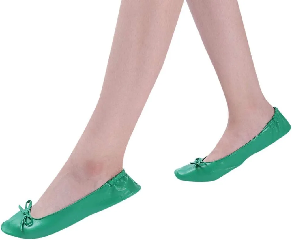 Shoes Roll Travel Party Flat Women Slipper Ballet Shoes Portable Dance Foldable Women's Slipper Platform Slide Sandals Women