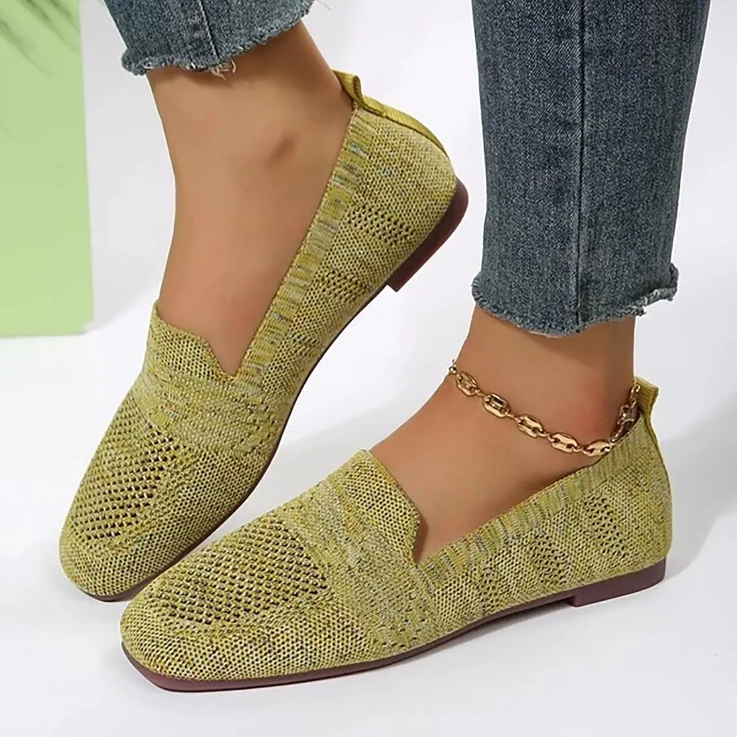 Slip On Shoes Women Women's Sneakers in White in Wide Width Loafers for Women 2024 Flat Heel Closed Toe Christmas Shoes Men Round Toe Flats Comfortable