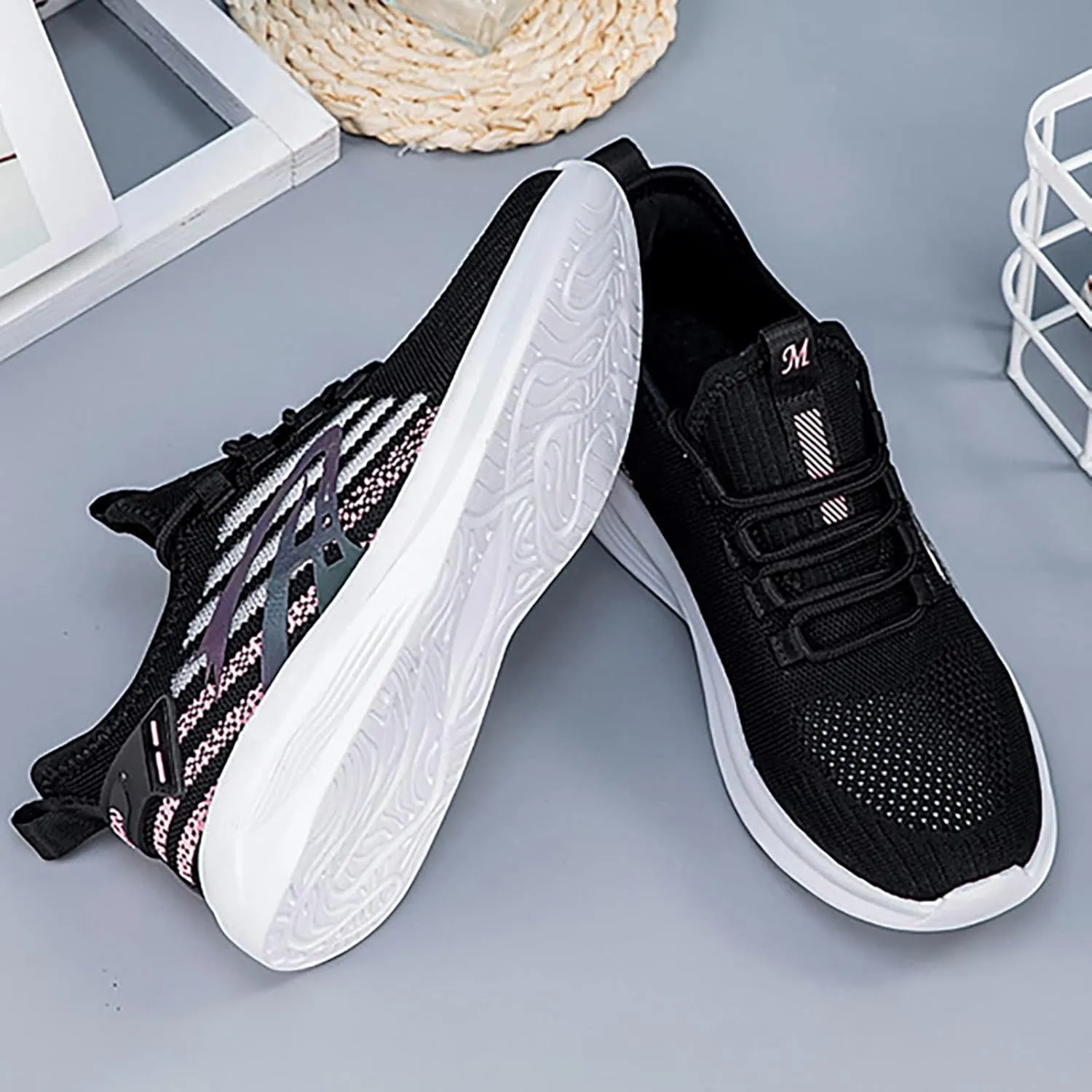 Slip On Walking Shoes for Women Size 5.5 Zapatillas OrtopéDicas para Caminar De Mujer Canvas Shoes for Women Walking Sneakers for Women 2023 White Shoes for Wedding Guest Women Comfy Fall