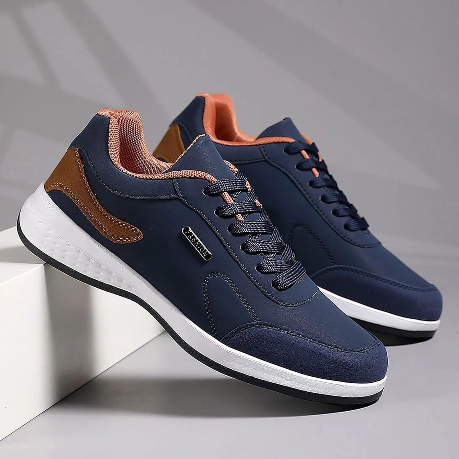 Sneakers for Men Wide Width Womens Hiking Shoes Mules for Women Flats Round Toe Slip On Casual Womens Loafers Comfortable Dressy White Platform Sneakers