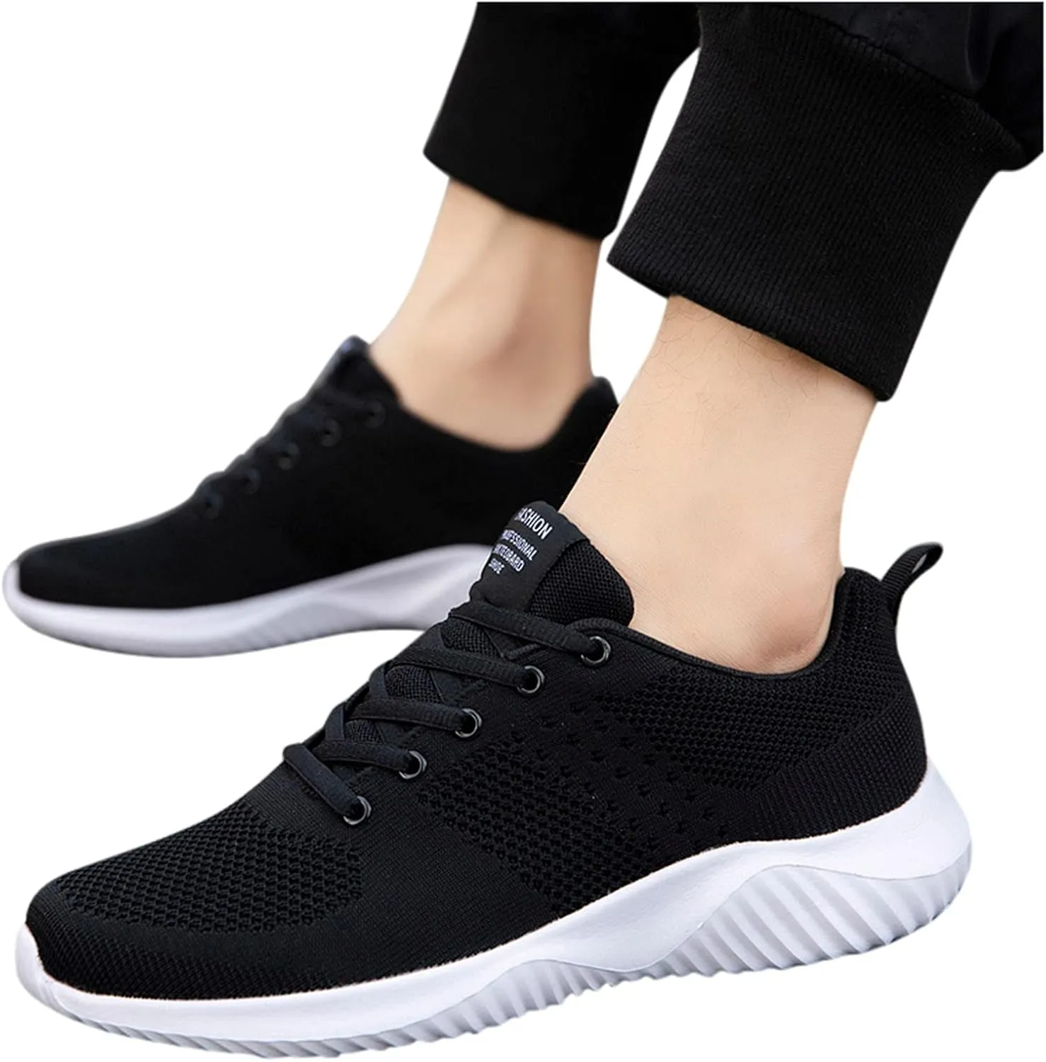 Soft Sport Shoes Bottom Breathable Men Fashion Casual Lace-Up Mesh Men's Sneaker Socks for Men Mens Dress Shoes Men Shoes