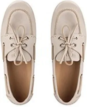 VARECOLA Shoes Loafers for Women Classic Leather Loafers Casual Slip-On Boat Shoes Comfort Casual Slip on Walking Shoes ComfortWalking Moccasins Soft Sole Shoes