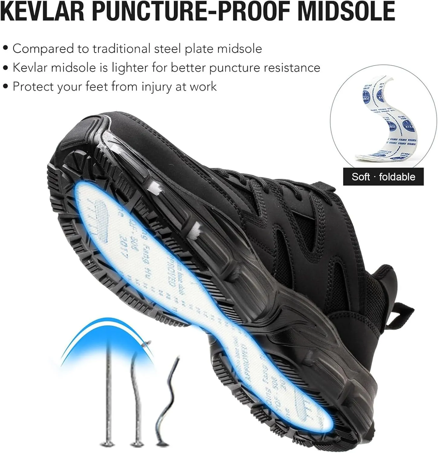 Walking Shoes Women Arch Support Brown Casual Shoes Black Platform Sneaker Women's Soft Sole Mesh Comfort Orthopedic Slip On Tennis Shoe Loafers Casual Slip On