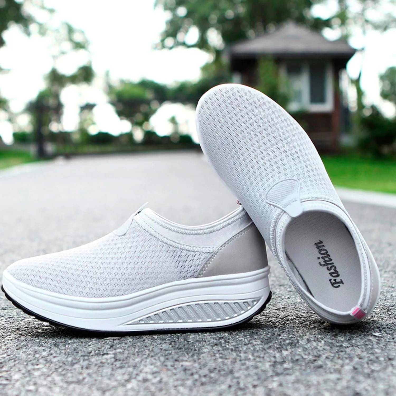 Walking Shoes Women's Arch Support Plantar Fasciitis Orthopaedic Shoes Comfortable Wide Sports Ocean Swim