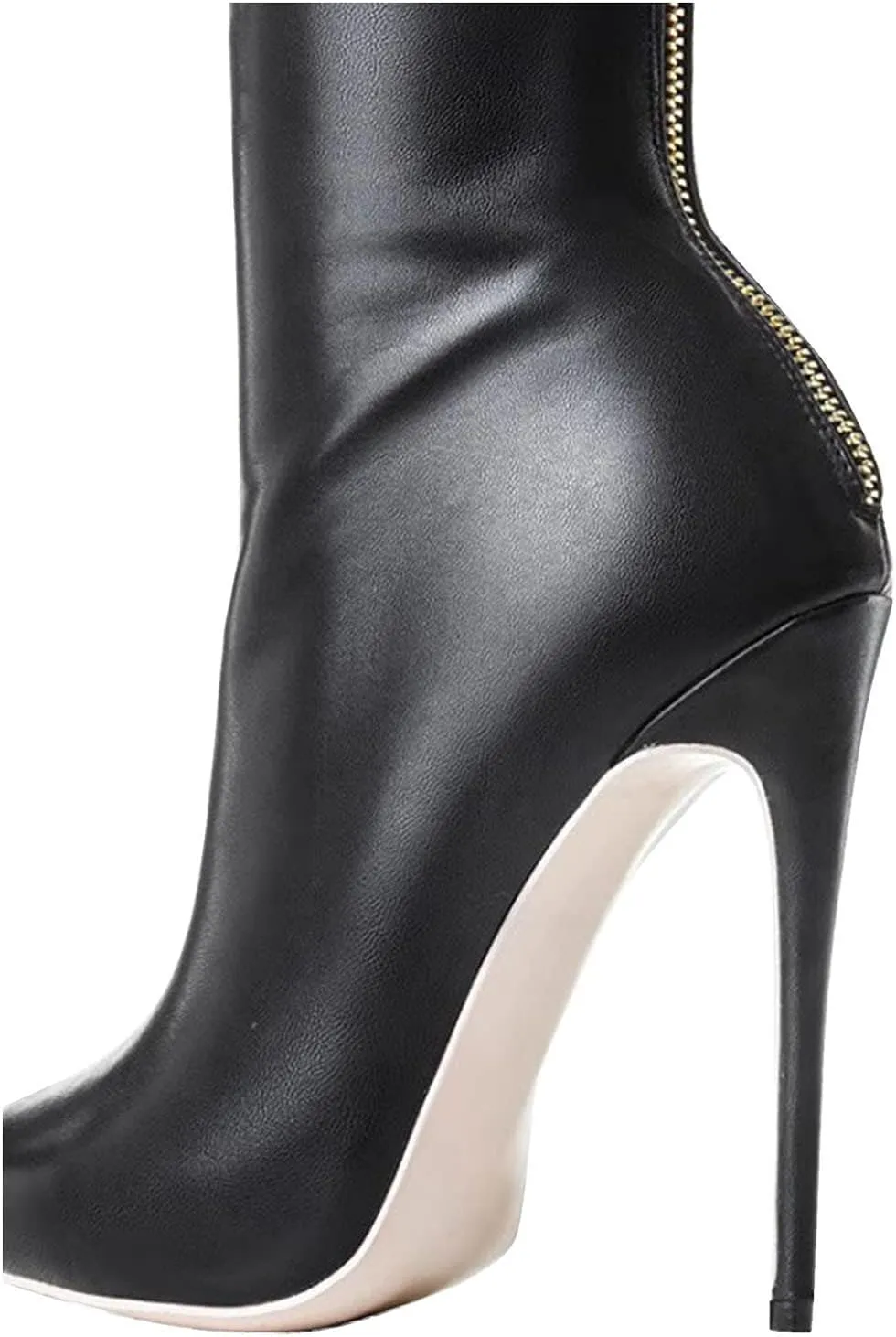 Women's BootsPatent Leather PU Thigh High Boots Pointy Toe Side Zipper Stiletto High Heel Over The Knee Boots