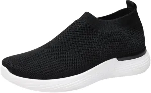 Women's Fashion Sneakers Lightweight Versatile Slip On Shoes Breathable Casual Outdoor Fitness Shoes Non Slip